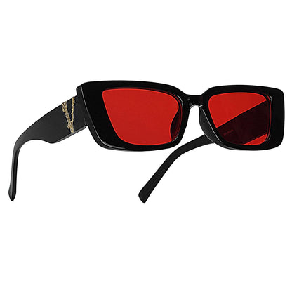 Unisex Free Size Rectangle Sunglasses